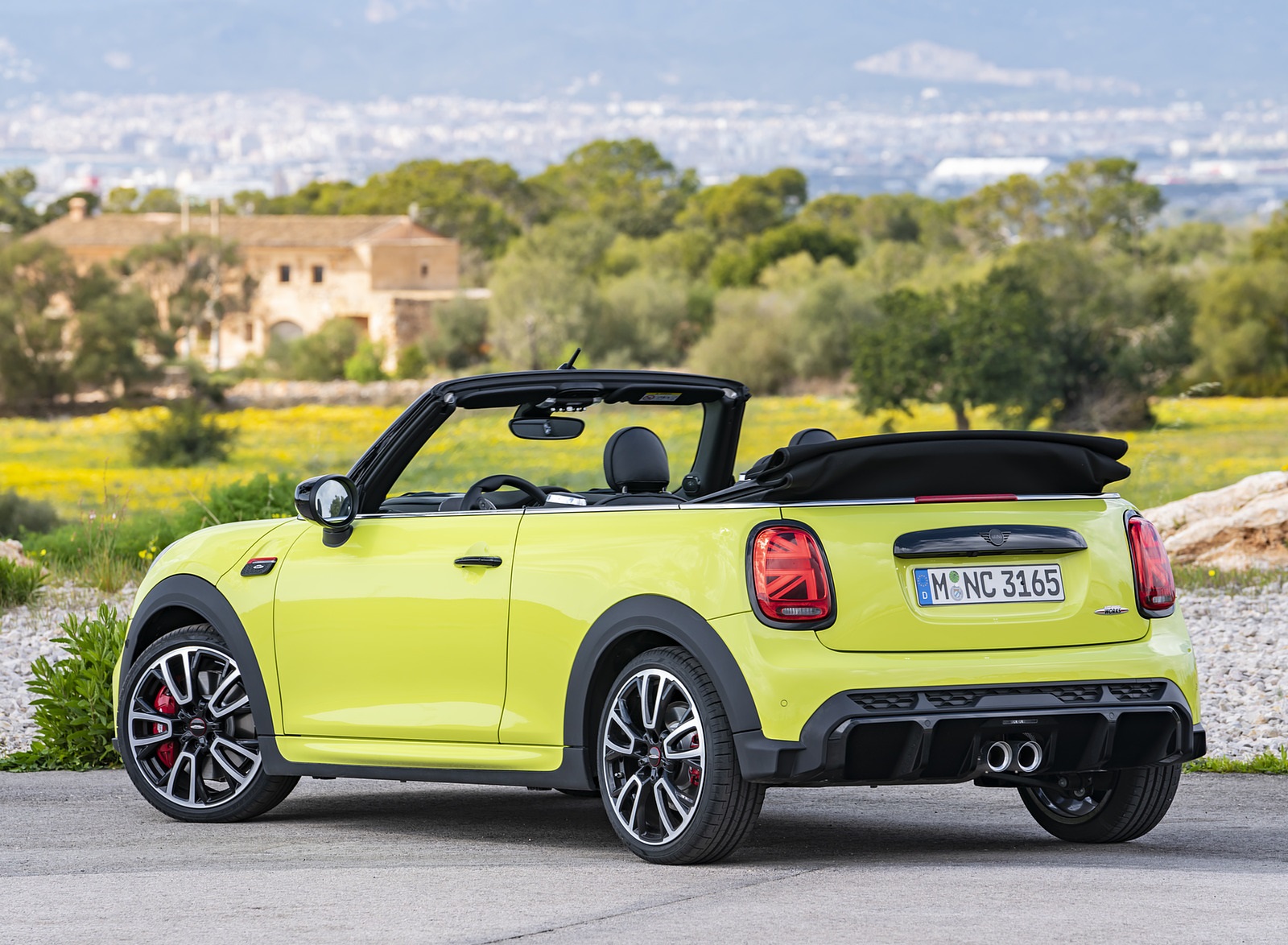 2022 MINI John Cooper Works Cabrio Rear Three-Quarter Wallpapers #26 of 29