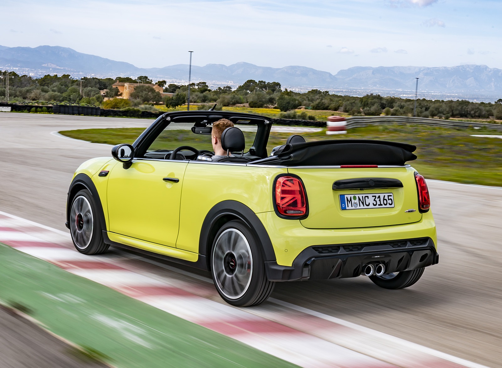 2022 MINI John Cooper Works Cabrio Rear Three-Quarter Wallpapers #4 of 29