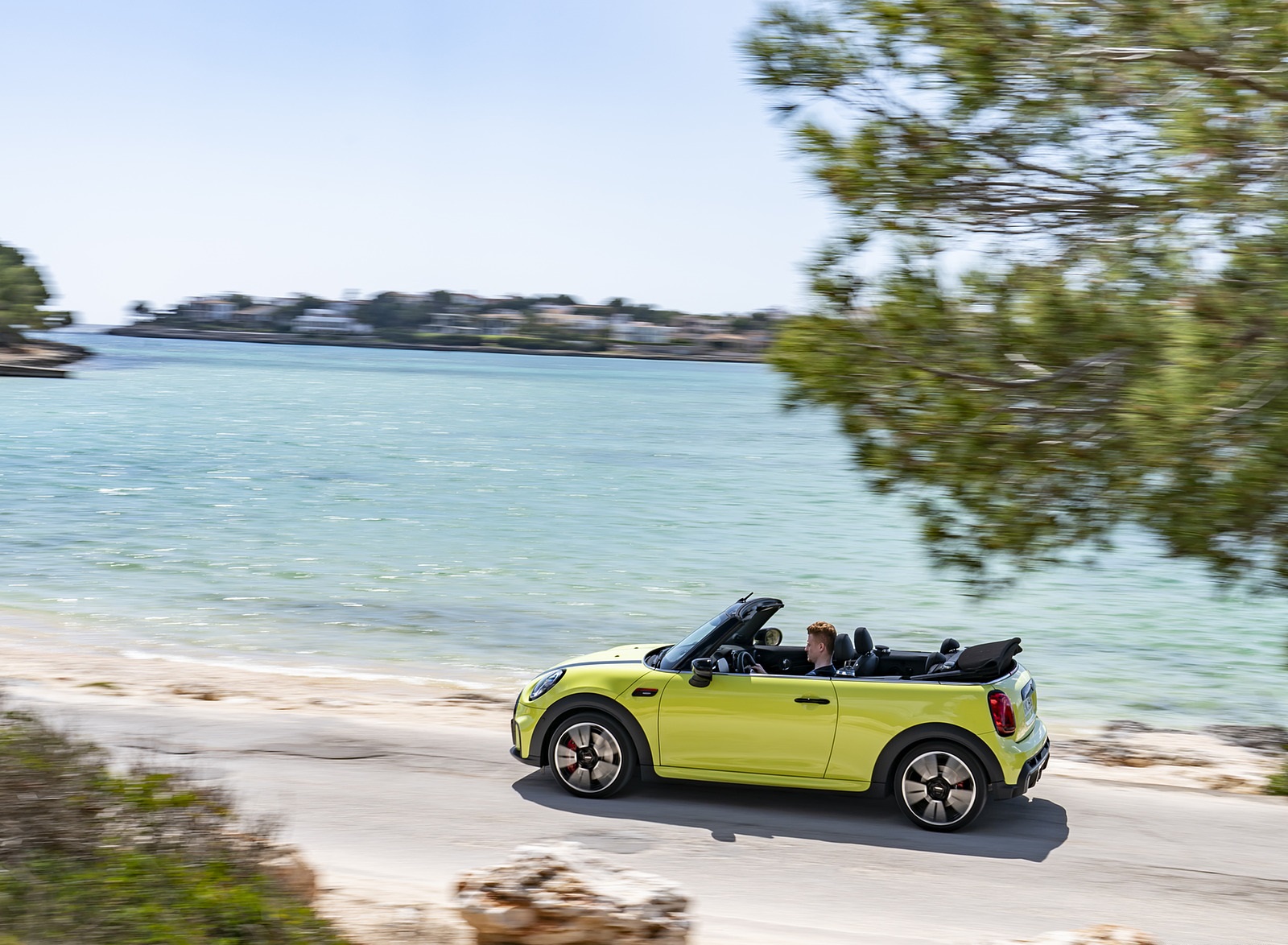 2022 MINI John Cooper Works Cabrio Side Wallpapers (10)