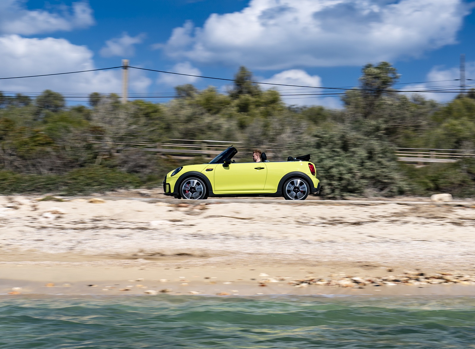 2022 MINI John Cooper Works Cabrio Side Wallpapers #16 of 29