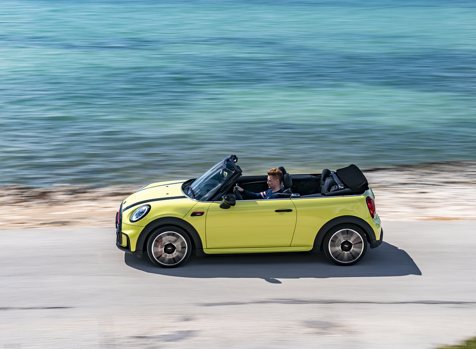 2022 MINI John Cooper Works Cabrio Side Wallpapers #12 of 29