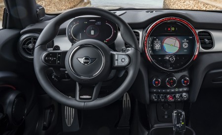 2022 MINI John Cooper Works Interior Steering Wheel Wallpapers 450x275 (54)