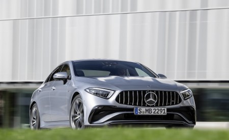 2022 Mercedes-AMG CLS 53 4MATIC+ (Color: Azur Light Blue) Front Wallpapers 450x275 (13)