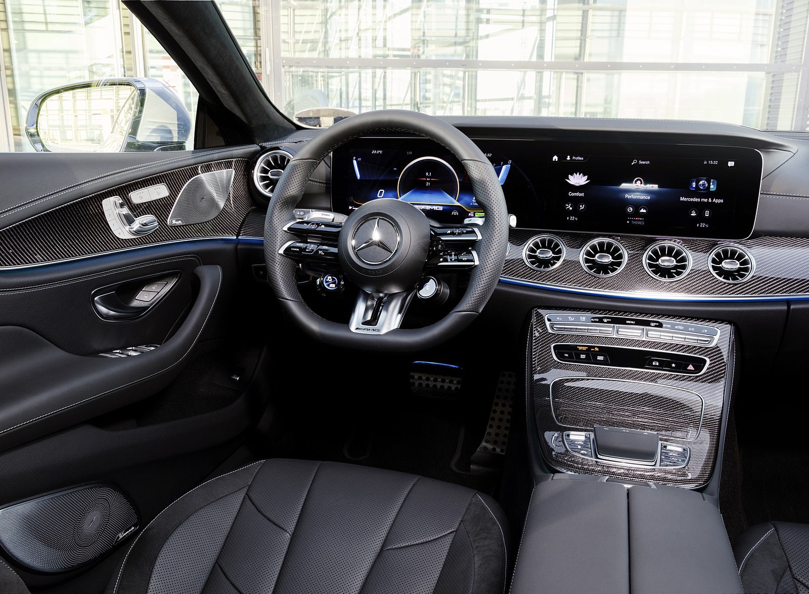 2022 Mercedes-AMG CLS 53 4MATIC+ (Color: Azur Light Blue) Interior Wallpapers #34 of 34
