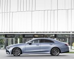 2022 Mercedes-AMG CLS 53 4MATIC+ (Color: Azur Light Blue) Side Wallpapers 150x120