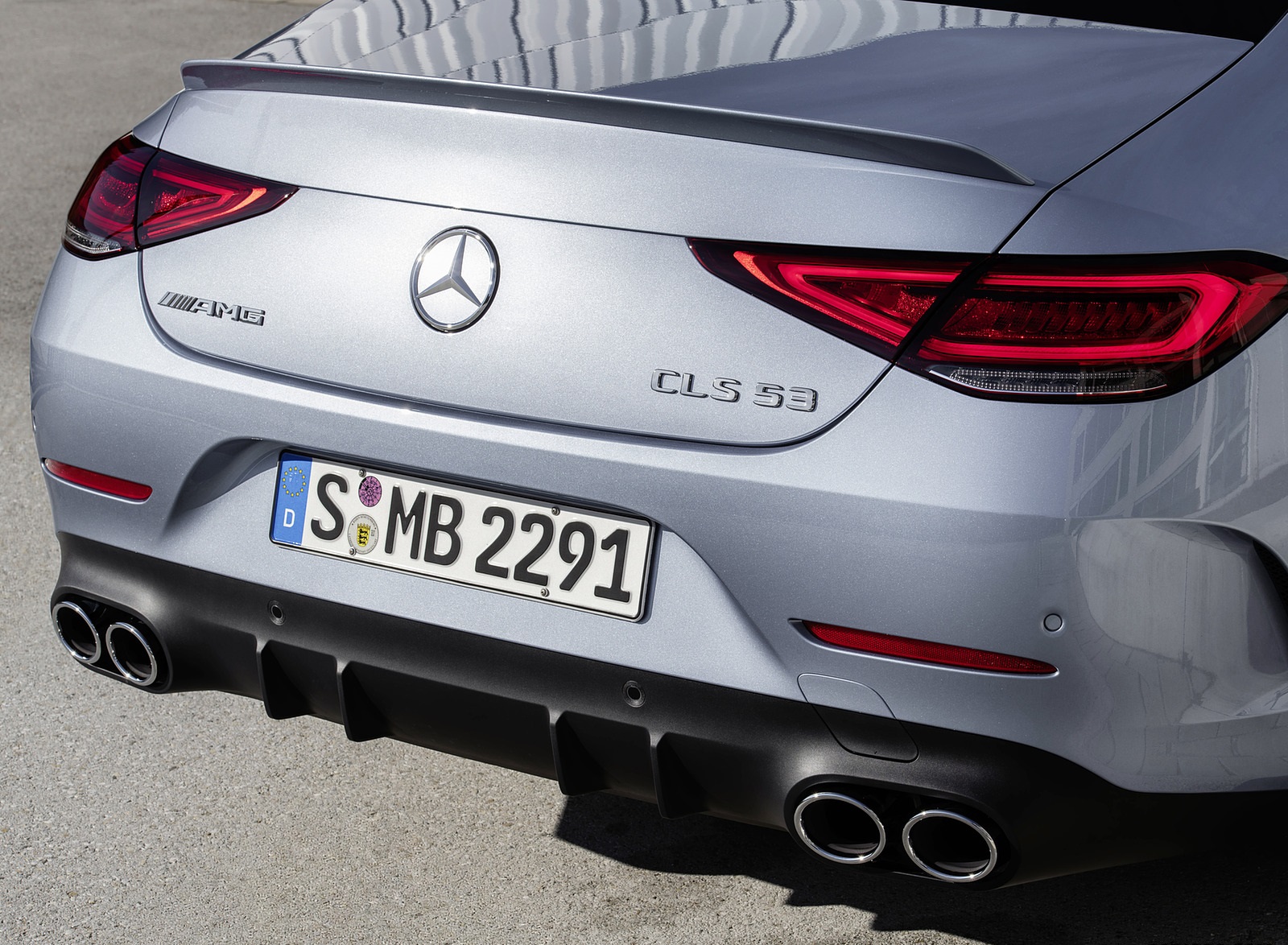 2022 Mercedes-AMG CLS 53 4MATIC+ (Color: Azur Light Blue) Tail Light Wallpapers #28 of 34