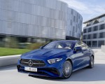 2022 Mercedes-Benz CLS AMG Line (Color: Spectral Blue Metallic) Front Three-Quarter Wallpapers 150x120 (2)