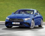 2022 Mercedes-Benz CLS AMG Line (Color: Spectral Blue Metallic) Front Three-Quarter Wallpapers 150x120 (13)