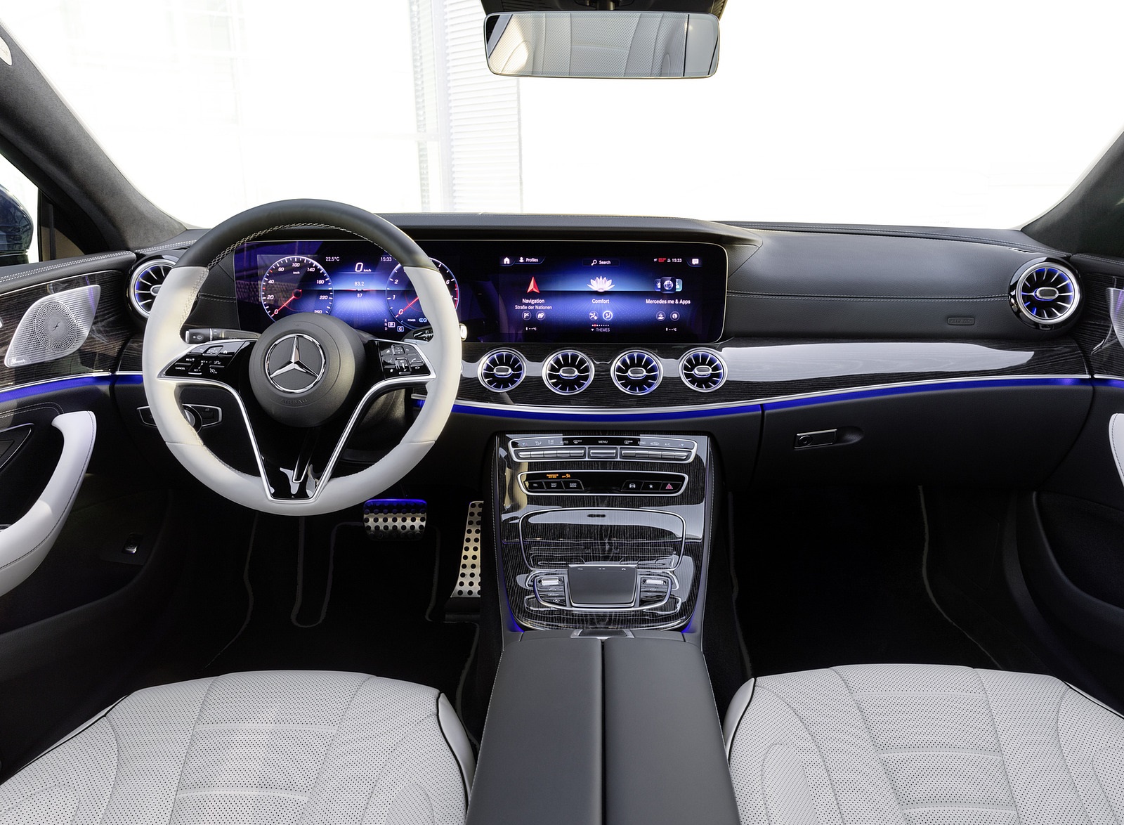 2022 Mercedes-Benz CLS AMG Line Interior Cockpit Wallpapers #20 of 24