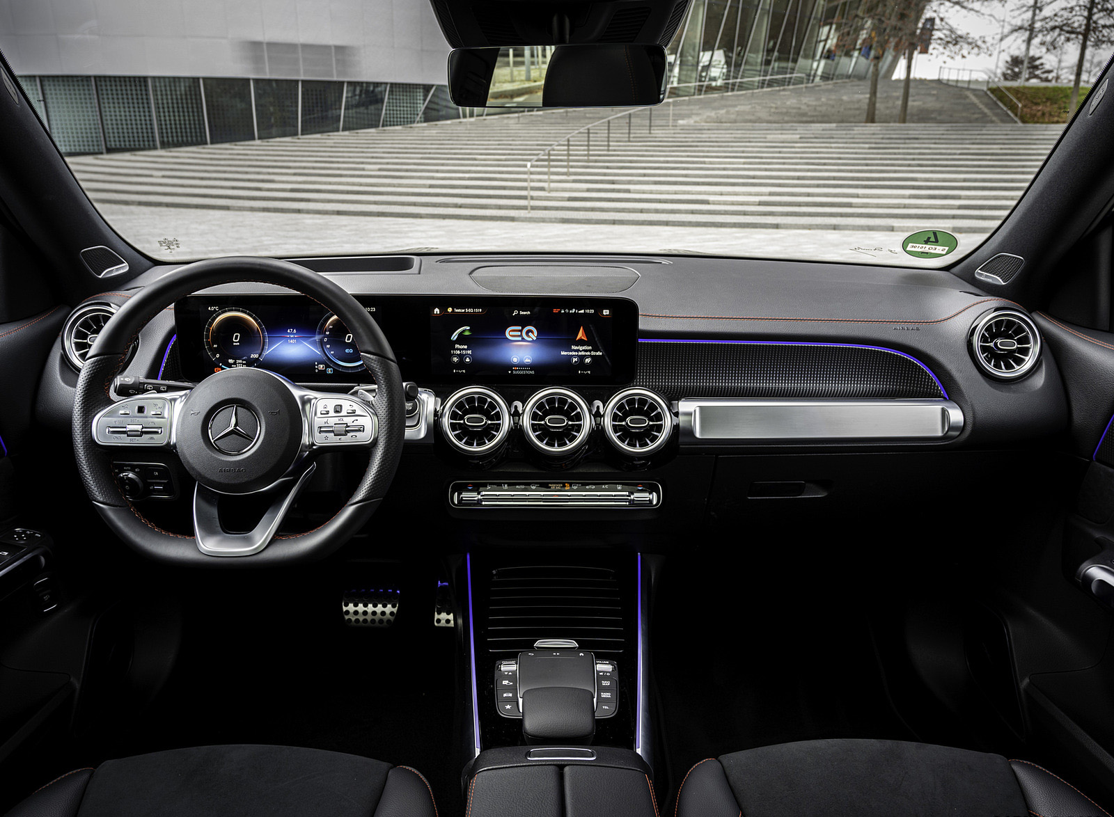 2022 Mercedes-Benz EQB 300 4MATIC (Color: Denim Blue) Interior Cockpit Wallpapers #100 of 178