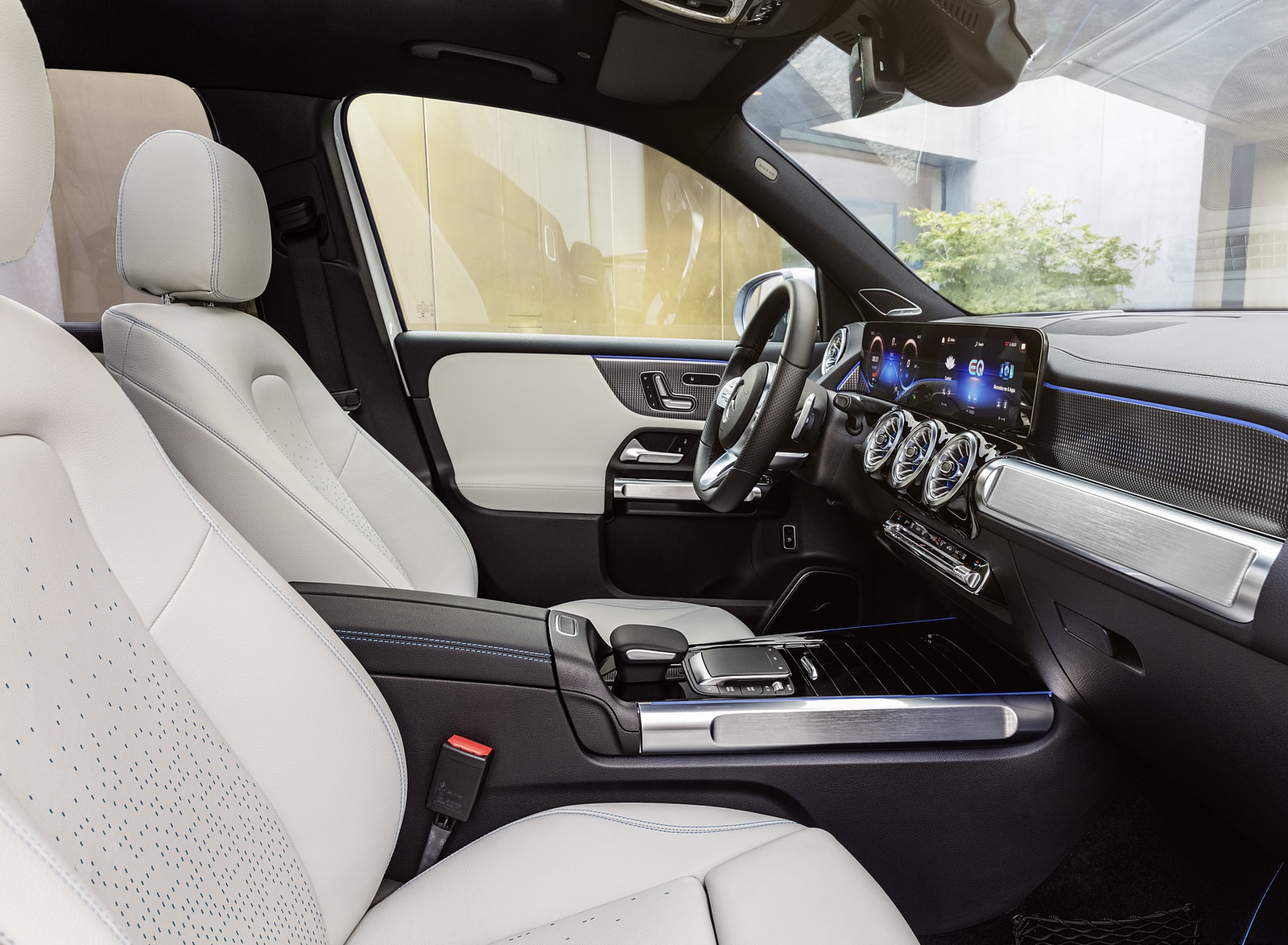 2022 Mercedes-Benz EQB Edition 1 Interior Front Seats Wallpapers #17 of 178
