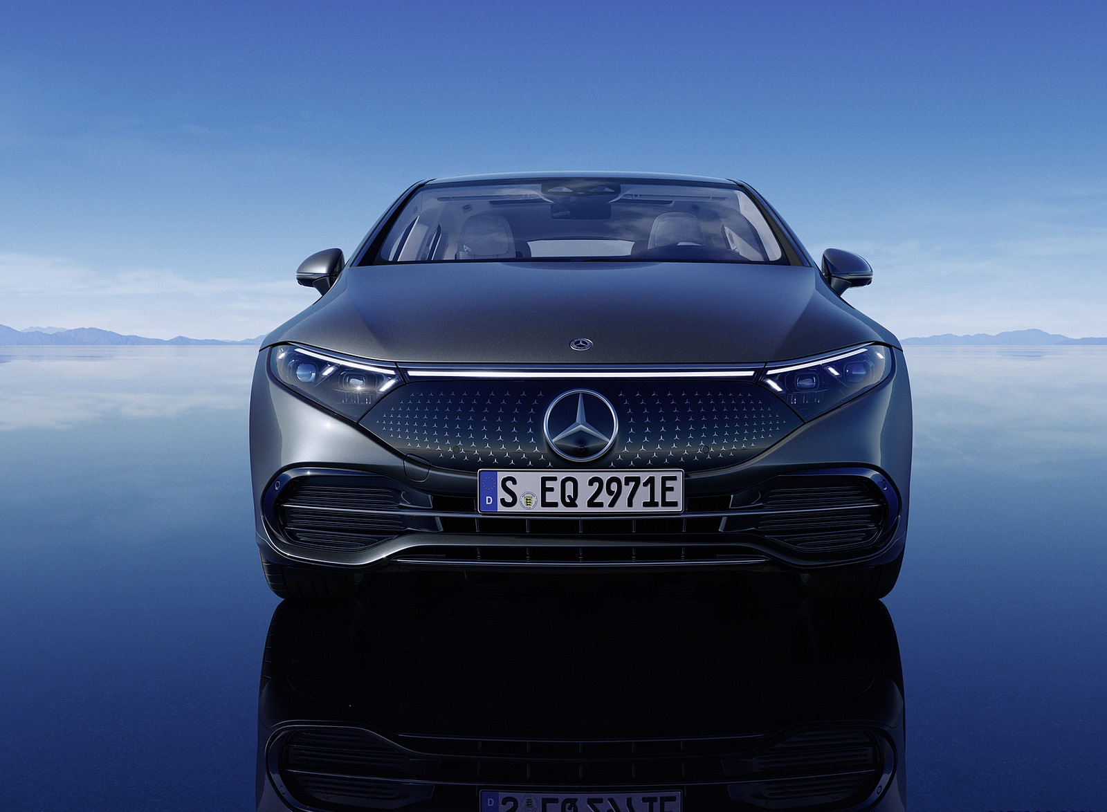 2022 Mercedes-Benz EQS 450+ Front Wallpapers #73 of 142