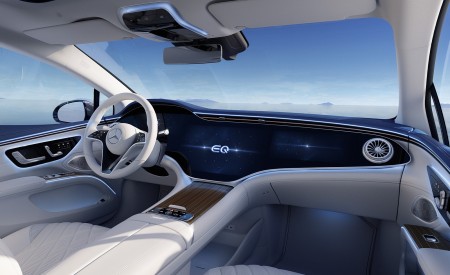 2022 Mercedes-Benz EQS 450+ Interior Cockpit Wallpapers  450x275 (82)