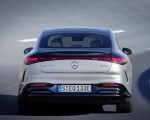 2022 Mercedes-Benz EQS 580 4MATIC AMG-Line Edition 1 (Color: High-Tech Silver Obsidian Black) Rear Wallpapers 150x120