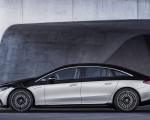 2022 Mercedes-Benz EQS 580 4MATIC AMG-Line Edition 1 (Color: High-Tech Silver Obsidian Black) Side Wallpapers 150x120