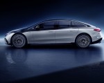 2022 Mercedes-Benz EQS 580 4MATIC AMG-Line Edition 1 (Color: High-Tech Silver Obsidian Black) Side Wallpapers 150x120