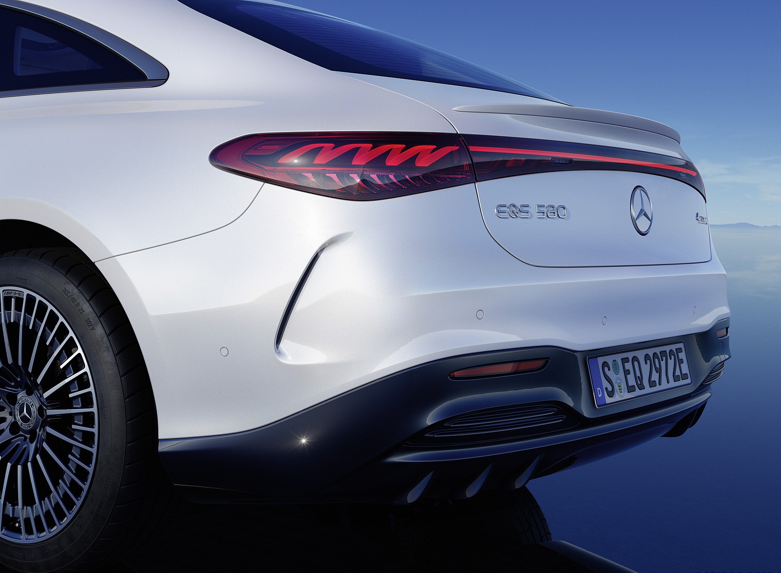 2022 Mercedes-Benz EQS 580 4MATIC Tail Light Wallpapers #93 of 142