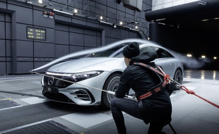 2022 Mercedes-Benz EQS Aerodynamics Wallpapers 450x275 (111)