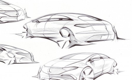2022 Mercedes-Benz EQS Design Sketch Wallpapers  450x275 (142)