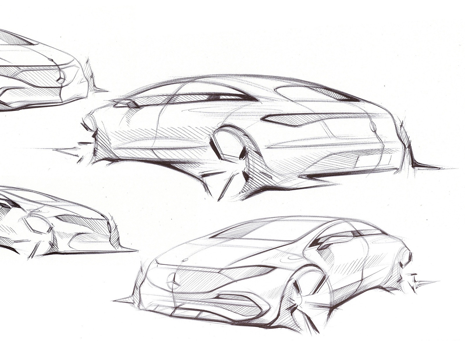 2022 Mercedes-Benz EQS Design Sketch Wallpapers  #142 of 142