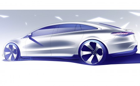 2022 Mercedes-Benz EQS Design Sketch Wallpapers 450x275 (138)