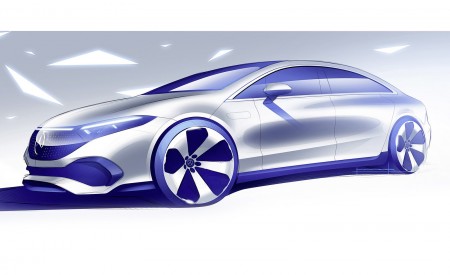 2022 Mercedes-Benz EQS Design Sketch Wallpapers 450x275 (137)