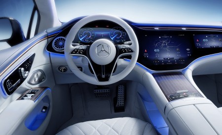 2022 Mercedes-Benz EQS Interior Cockpit Wallpapers 450x275 (59)