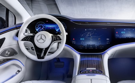 2022 Mercedes-Benz EQS Interior Cockpit Wallpapers 450x275 (60)