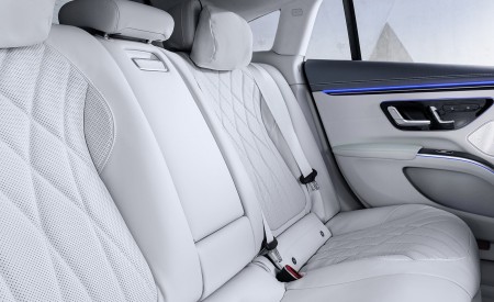 2022 Mercedes-Benz EQS Interior Rear Seats Wallpapers 450x275 (61)