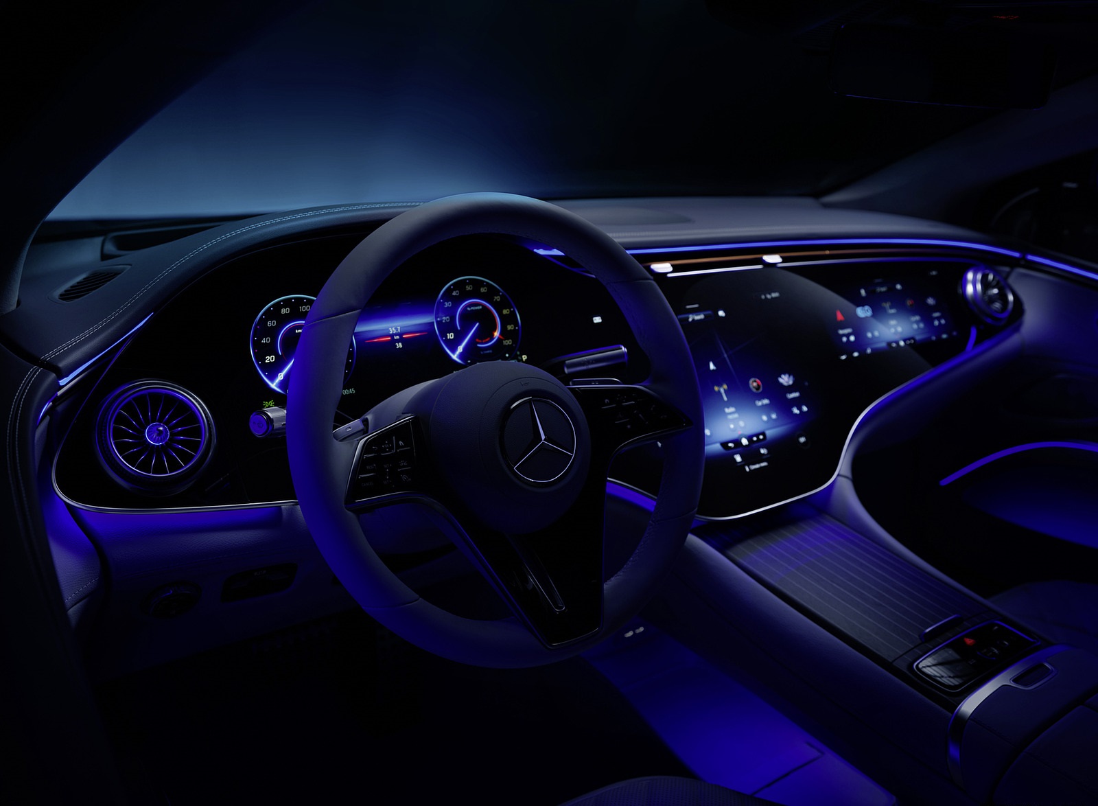 2022 Mercedes-Benz EQS Interior Wallpapers #47 of 142