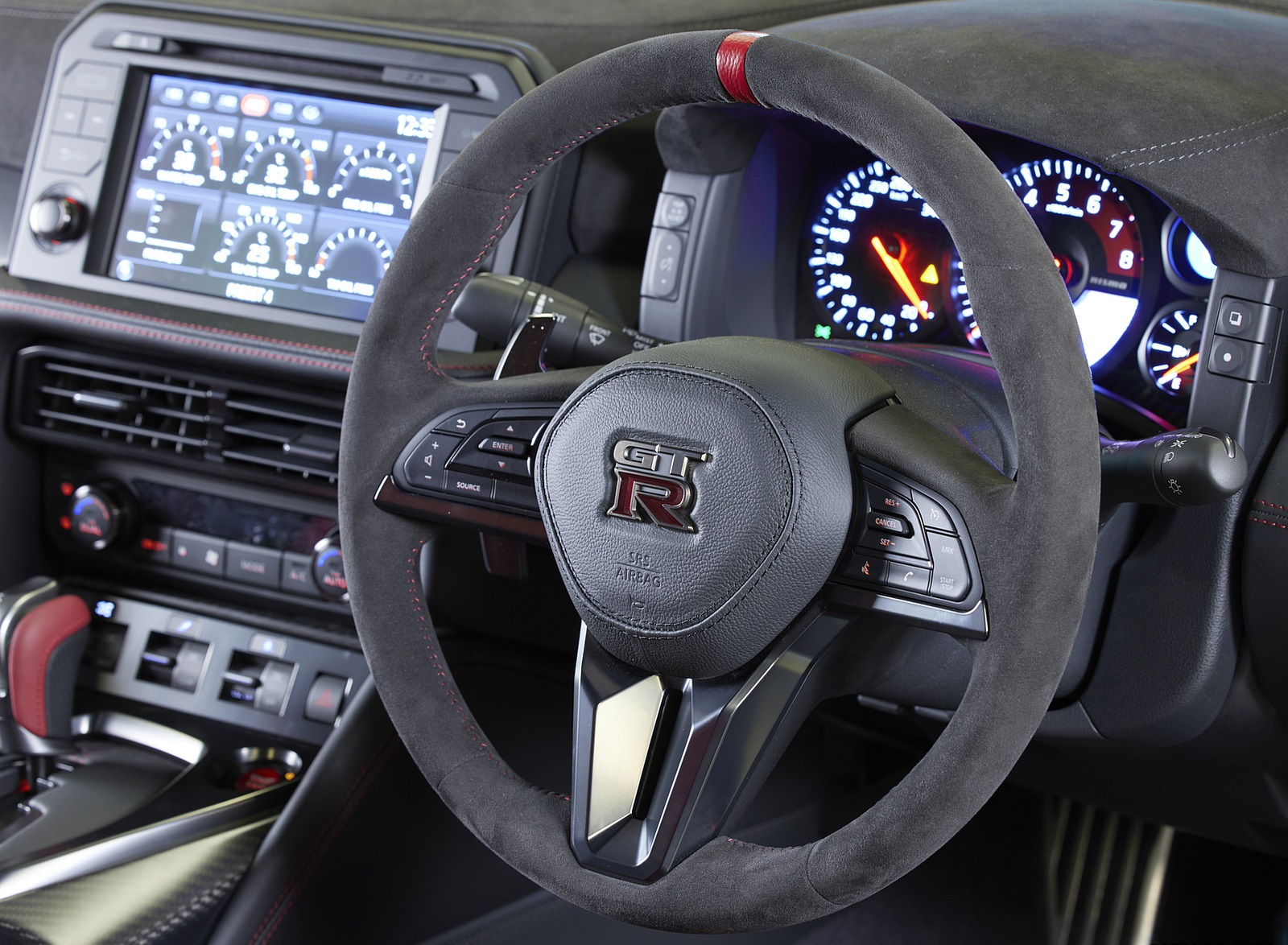 2022 Nissan GT-R NISMO Special Edition Interior Steering Wheel Wallpapers #18 of 18