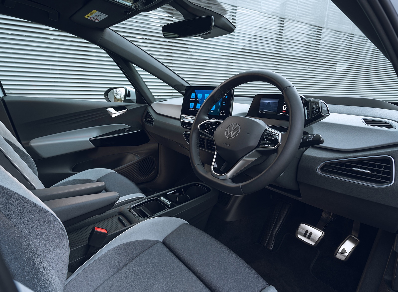 2022 Volkswagen ID.3 Tour Pro S (UK-Spec) Interior Front Seats Wallpapers #77 of 79