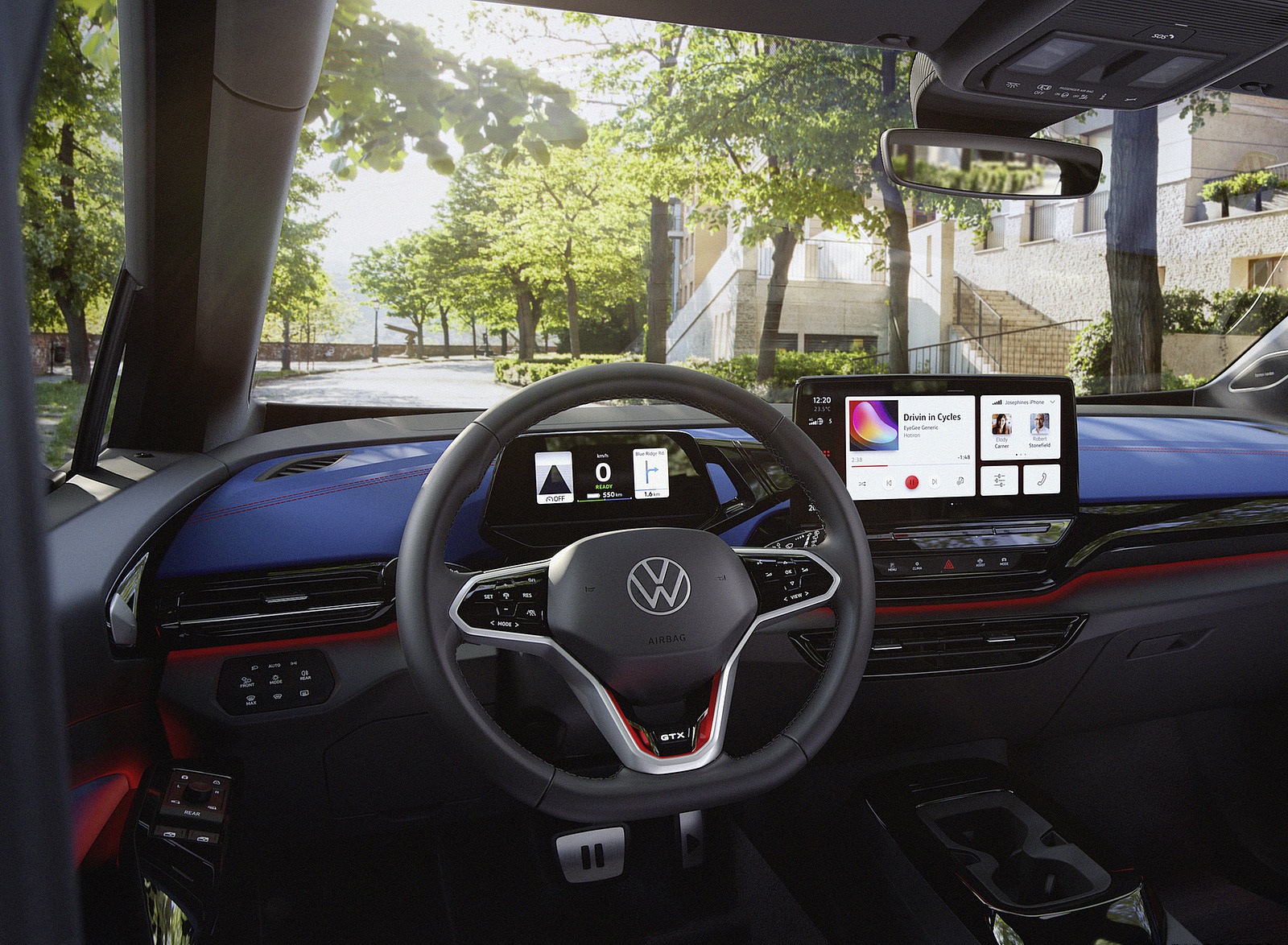 2022 Volkswagen ID.4 GTX Interior Cockpit Wallpapers #83 of 87