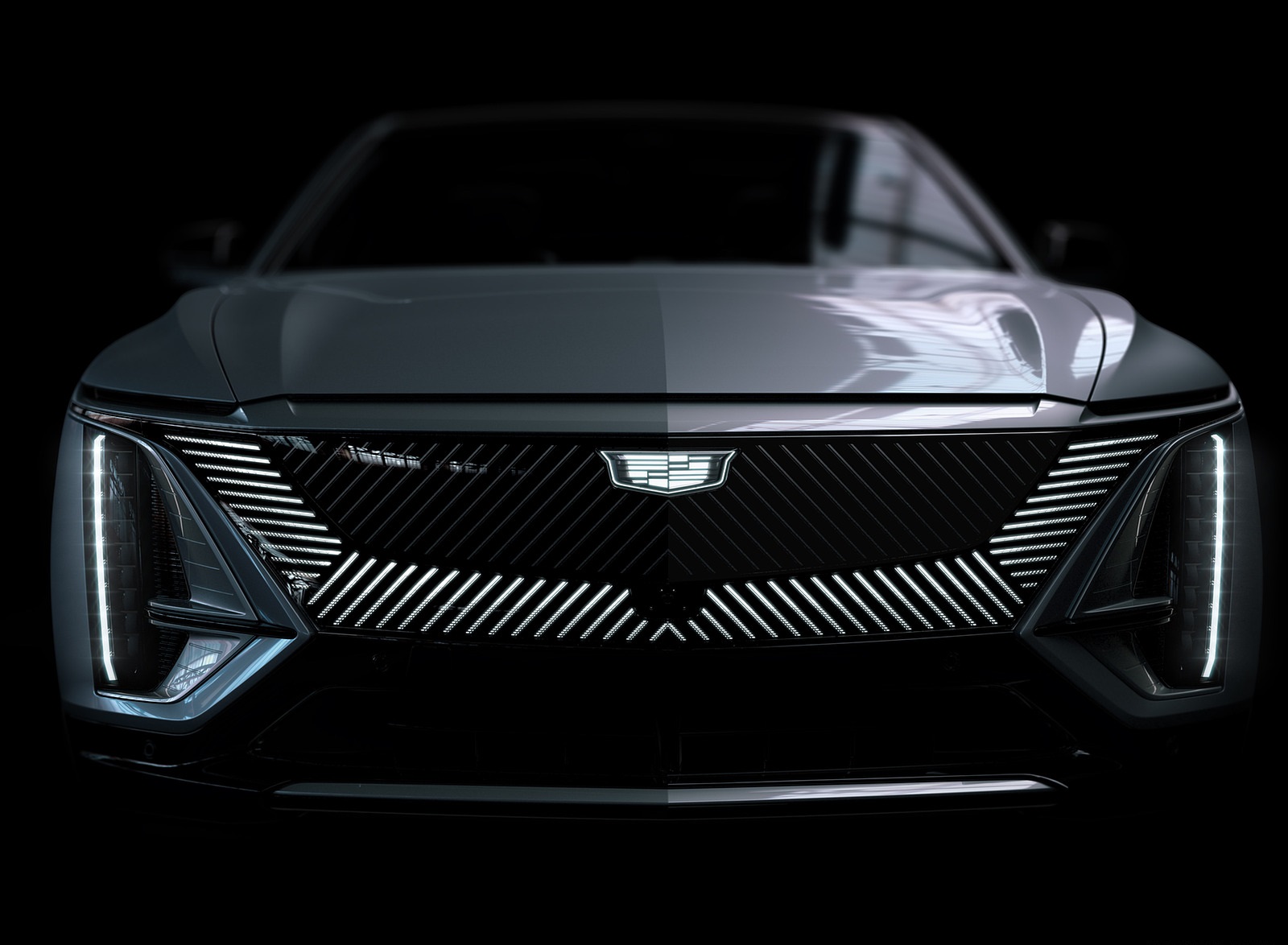 2023 Cadillac LYRIQ Grill Wallpapers #9 of 74