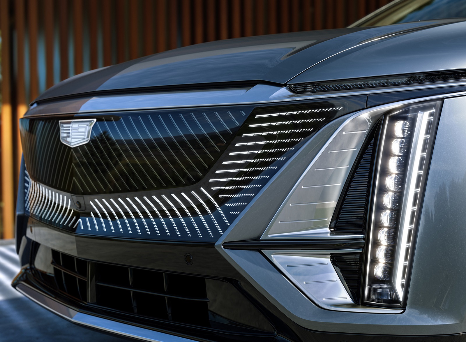 2023 Cadillac LYRIQ Headlight Wallpapers (10)