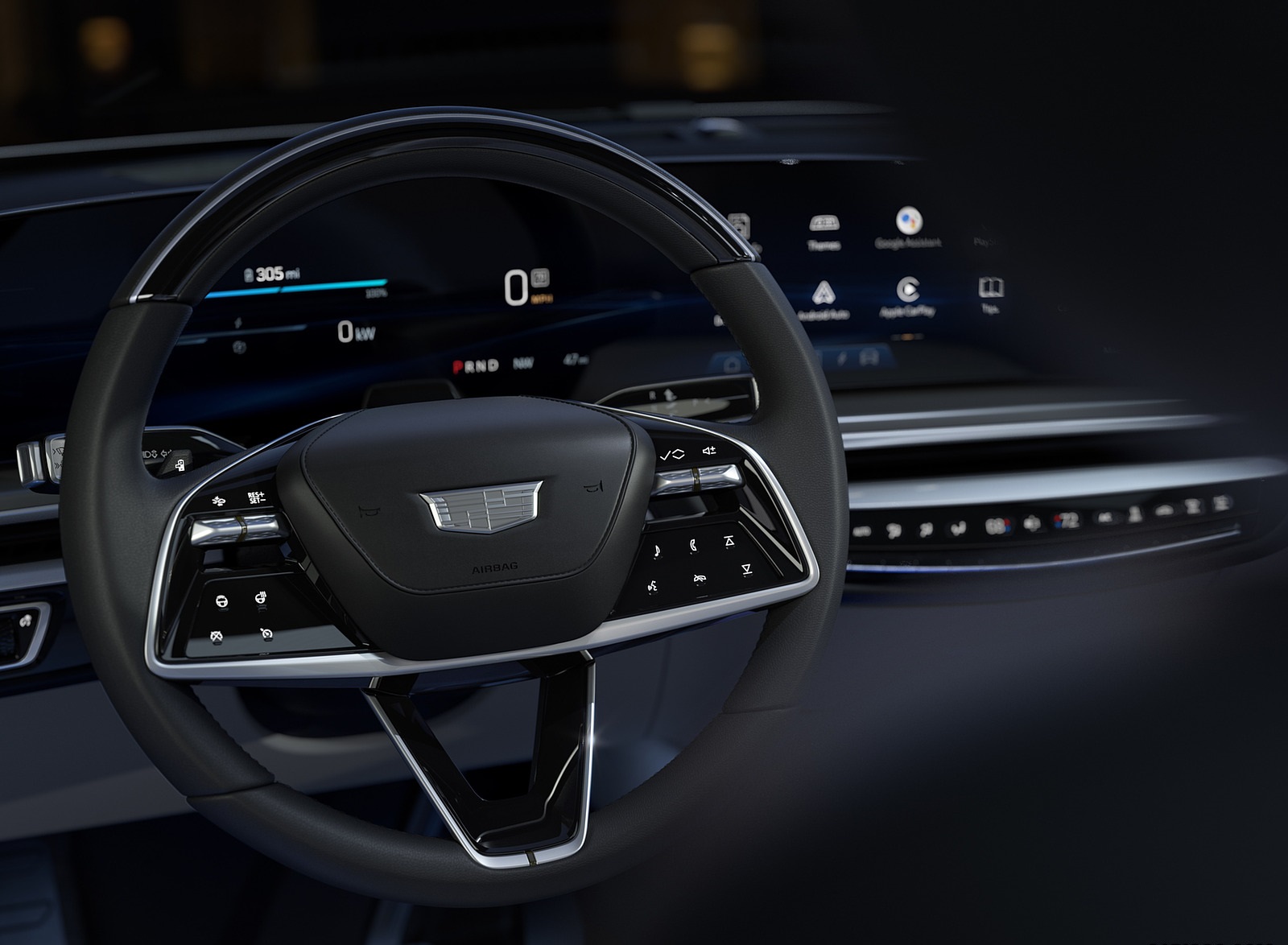 2023 Cadillac LYRIQ Interior Steering Wheel Wallpapers #14 of 74