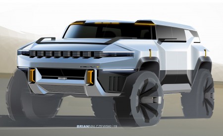 2024 GMC HUMMER EV SUV Design Sketch Wallpapers  450x275 (47)