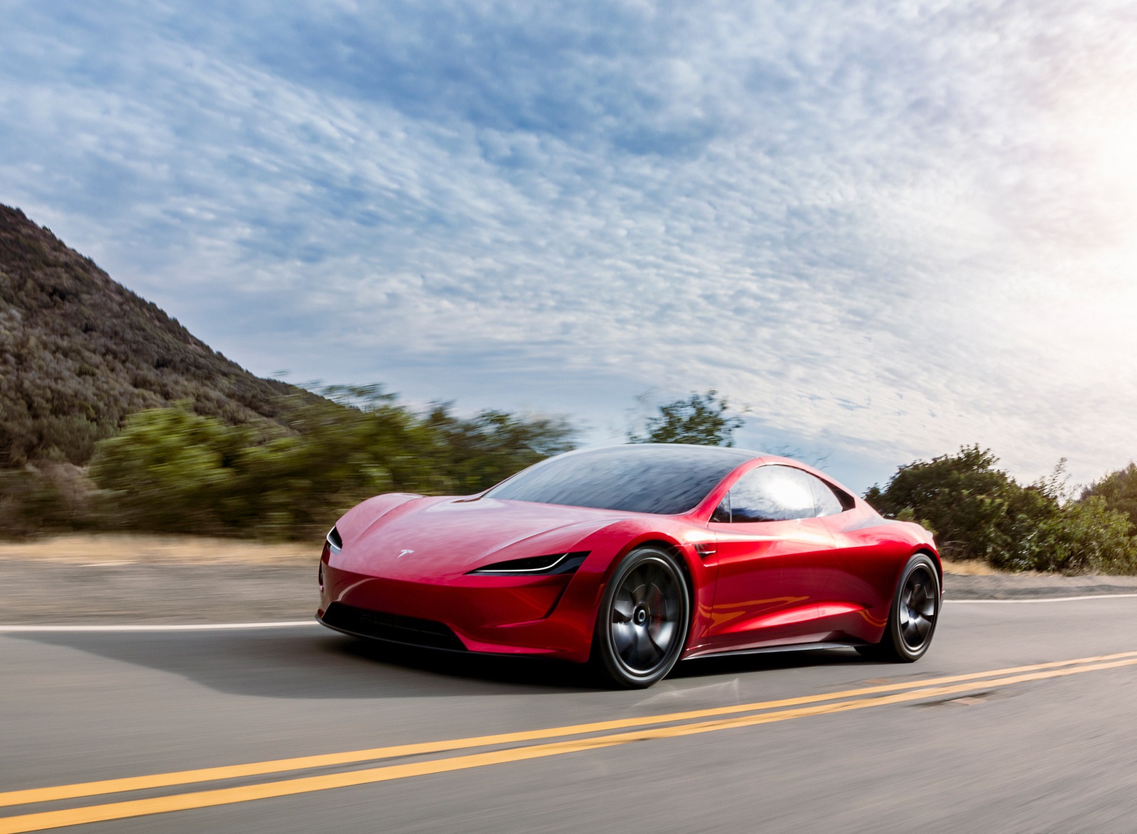 2020 Tesla Roadster Front Three-Quarter Wallpapers (4)