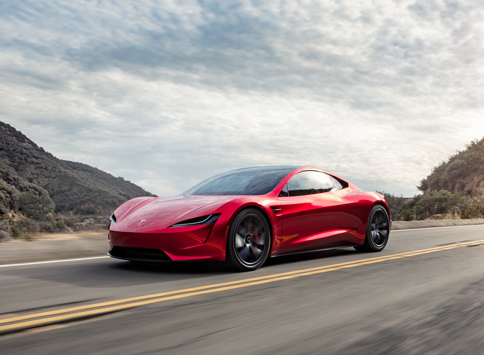 2020 Tesla Roadster Front Three-Quarter Wallpapers (6)