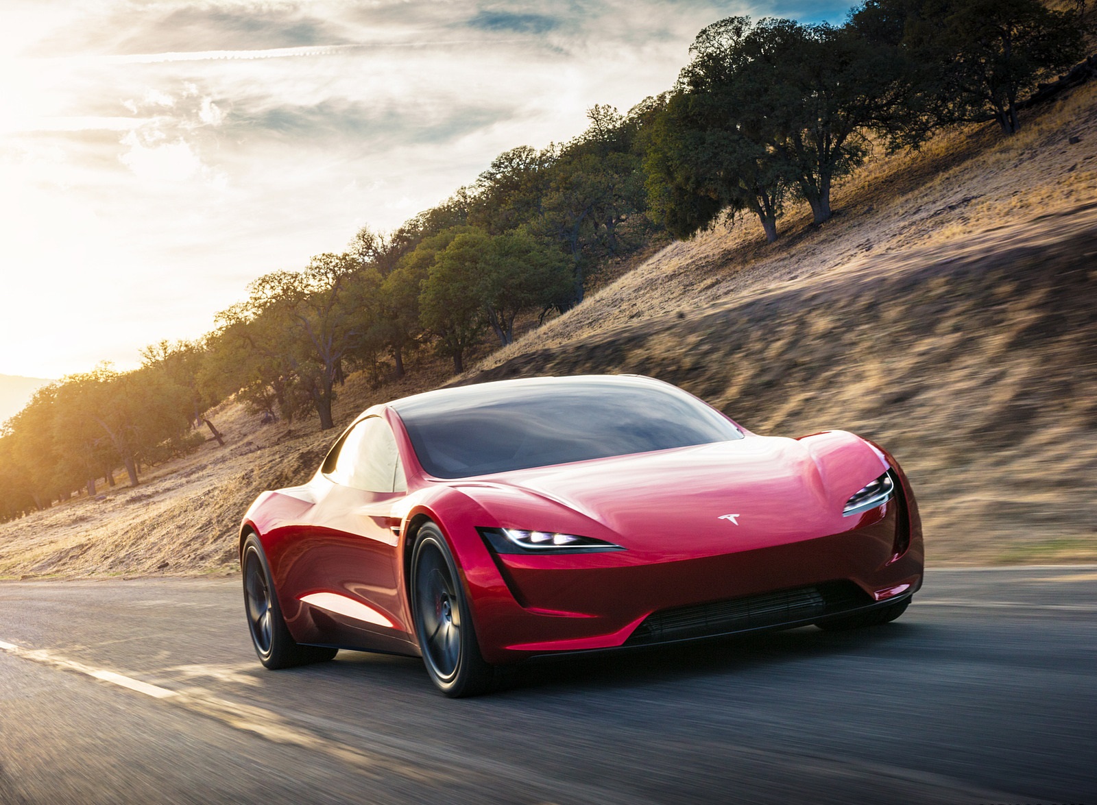 2020 Tesla Roadster Front Wallpapers (2)