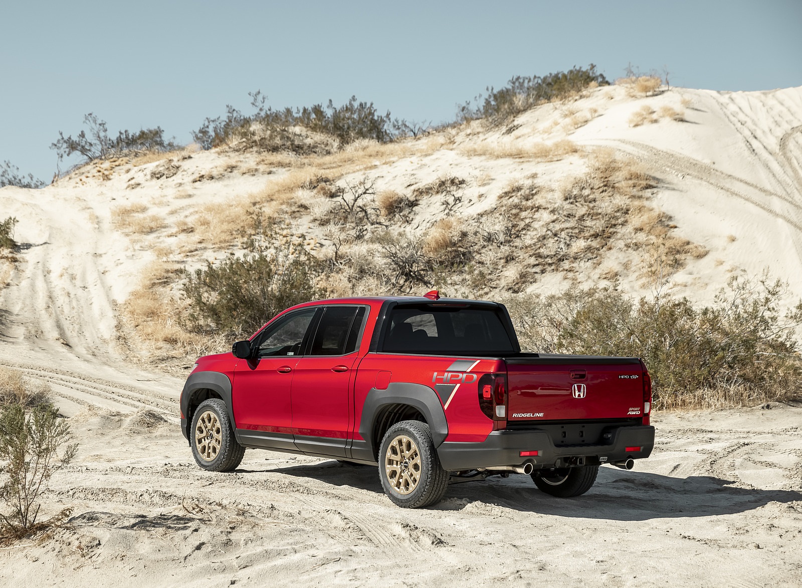 2021 Honda Ridgeline Sport with HPD Package Rear Three-Quarter Wallpapers  #21 of 78