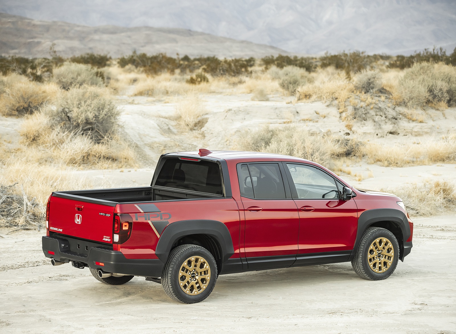 2021 Honda Ridgeline Sport with HPD Package Rear Three-Quarter Wallpapers  #23 of 78