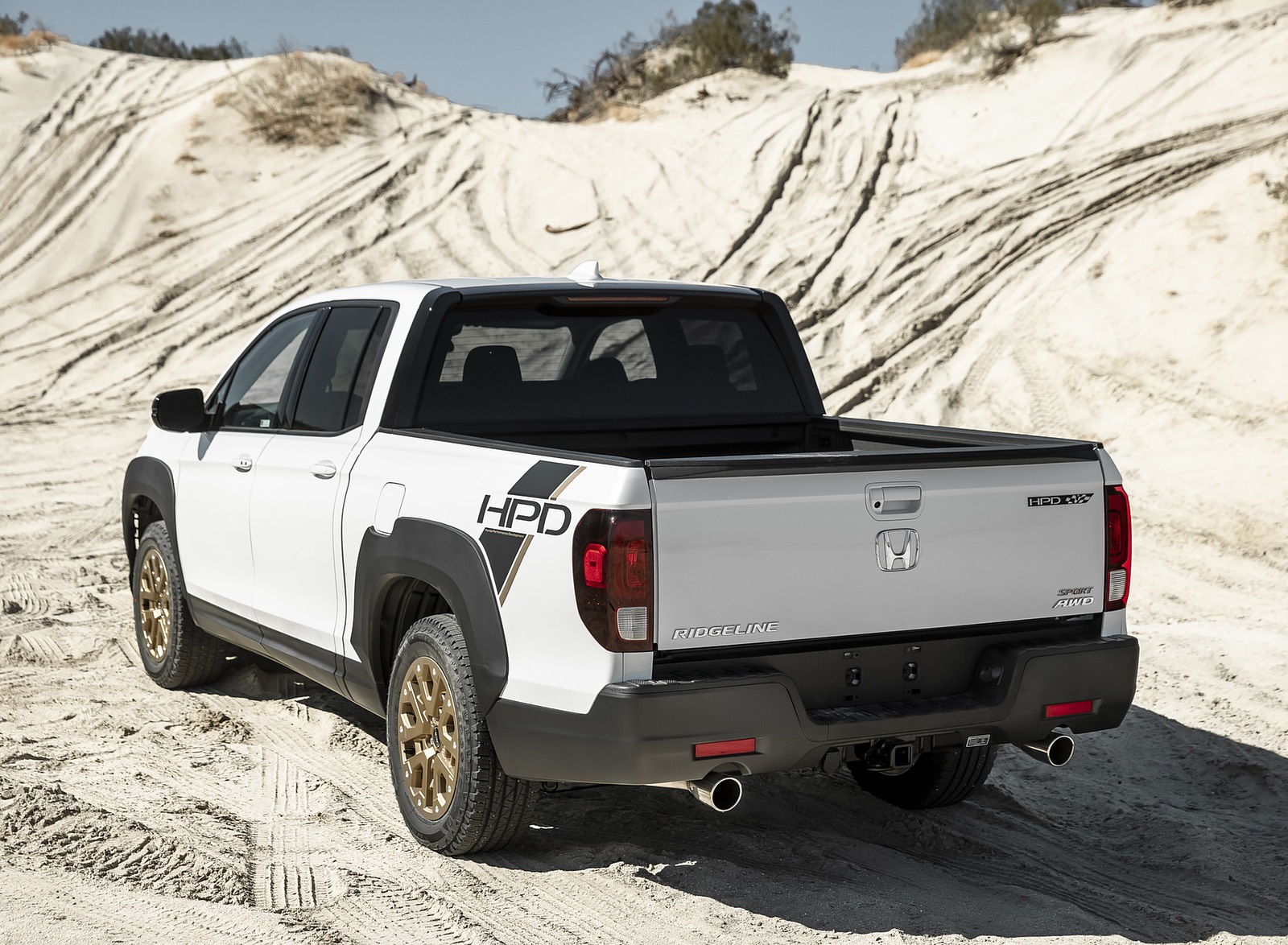 2021 Honda Ridgeline Sport with HPD Package Rear Three-Quarter Wallpapers #59 of 78