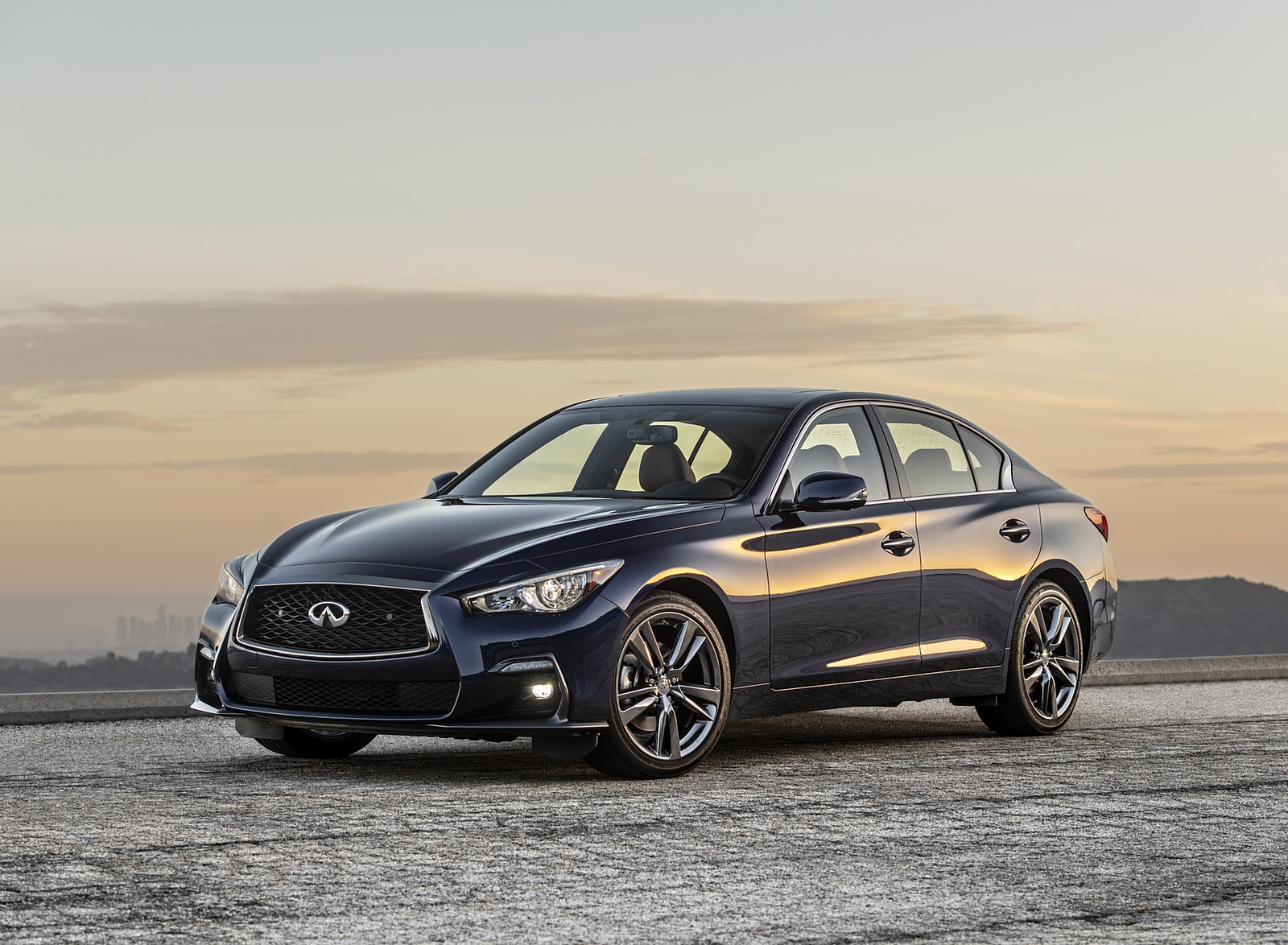 2021 Infiniti Q50 Signature Edition Front Three-Quarter Wallpapers (1)