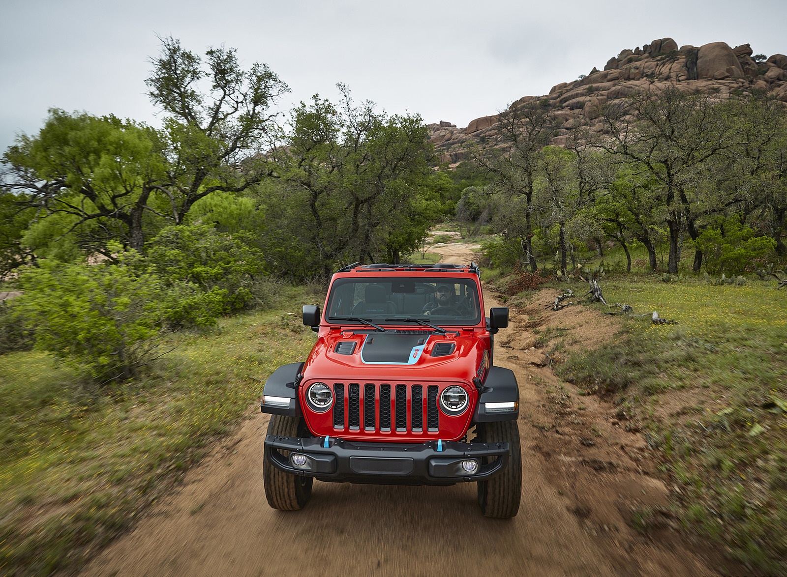 2021 Jeep Wrangler Rubicon 4xe Front Wallpapers #5 of 57