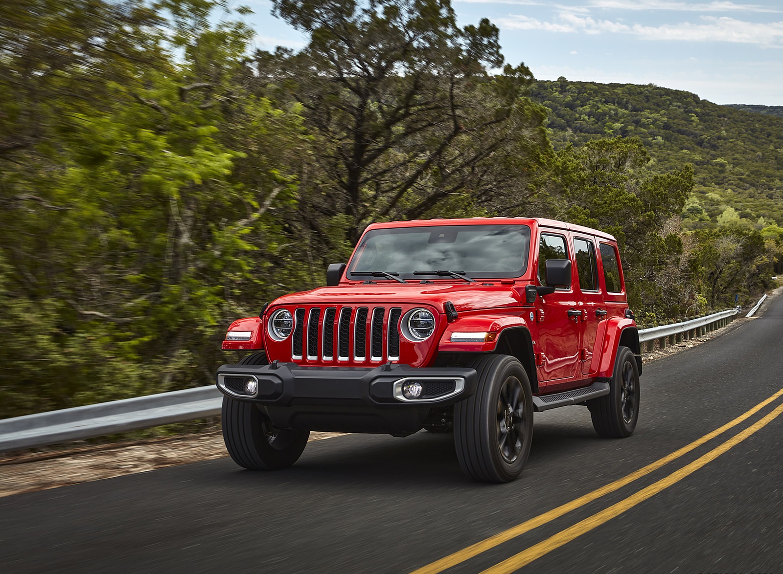 2021 Jeep Wrangler Sahara 4xe Front Wallpapers #8 of 23