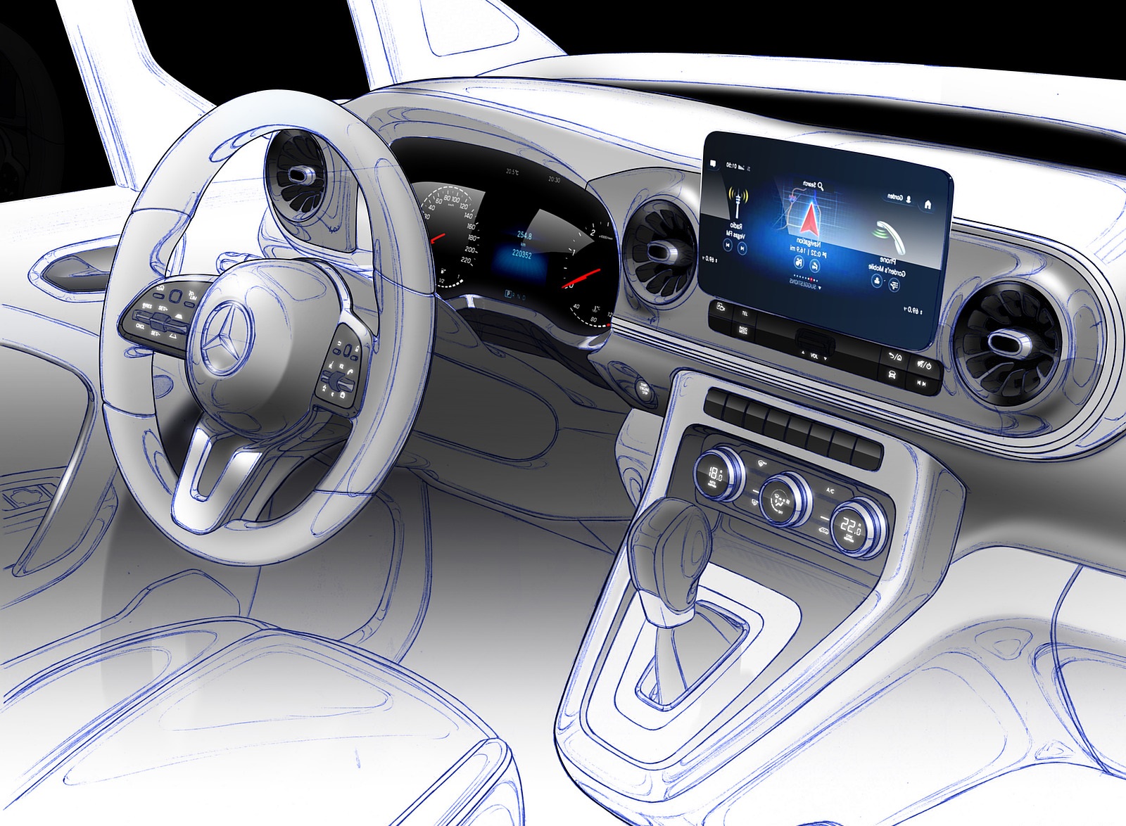 2021 Mercedes-Benz EQT Concept Design Sketch Wallpapers #46 of 50