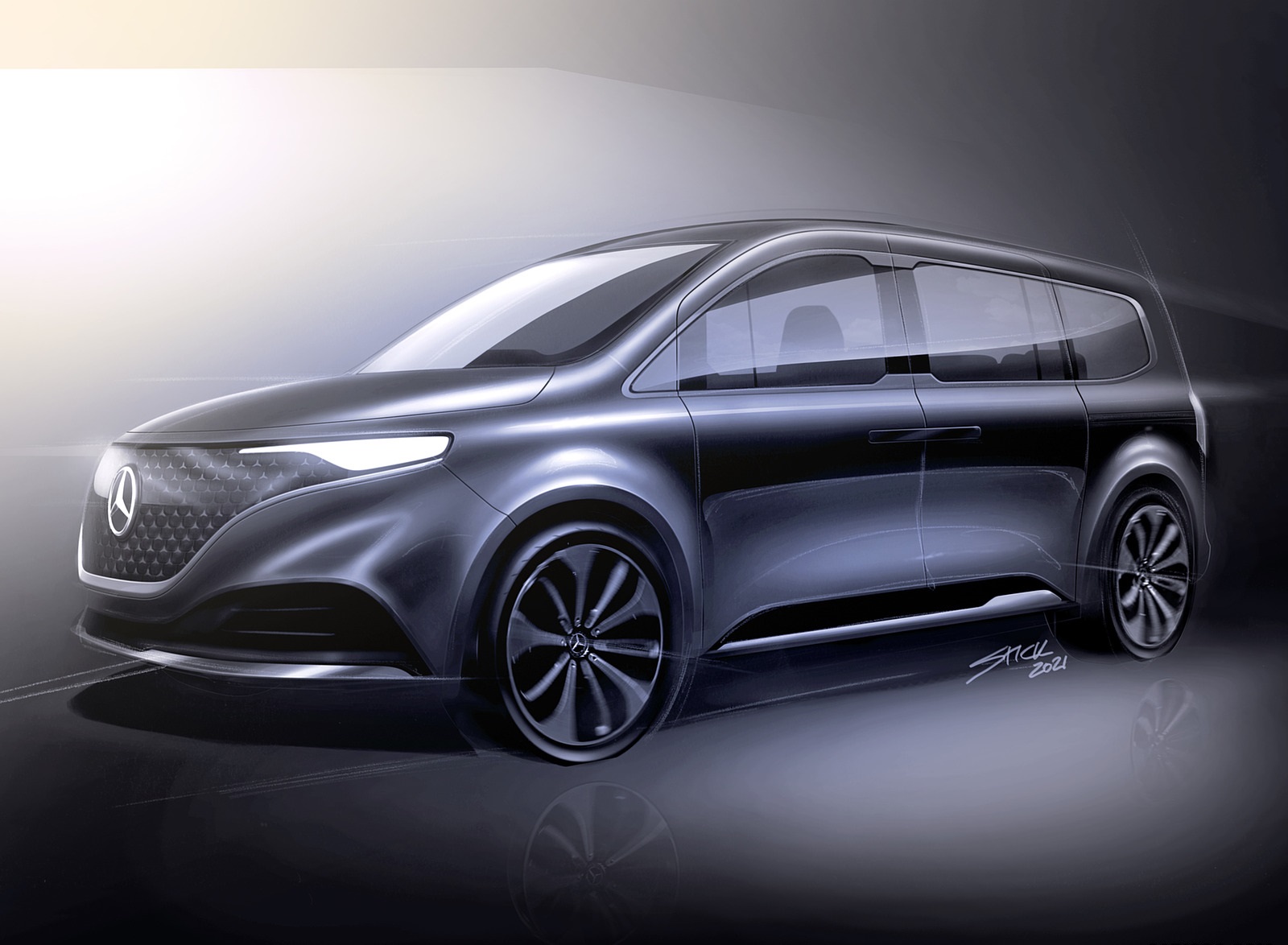 2021 Mercedes-Benz EQT Concept Design Sketch Wallpapers #44 of 50