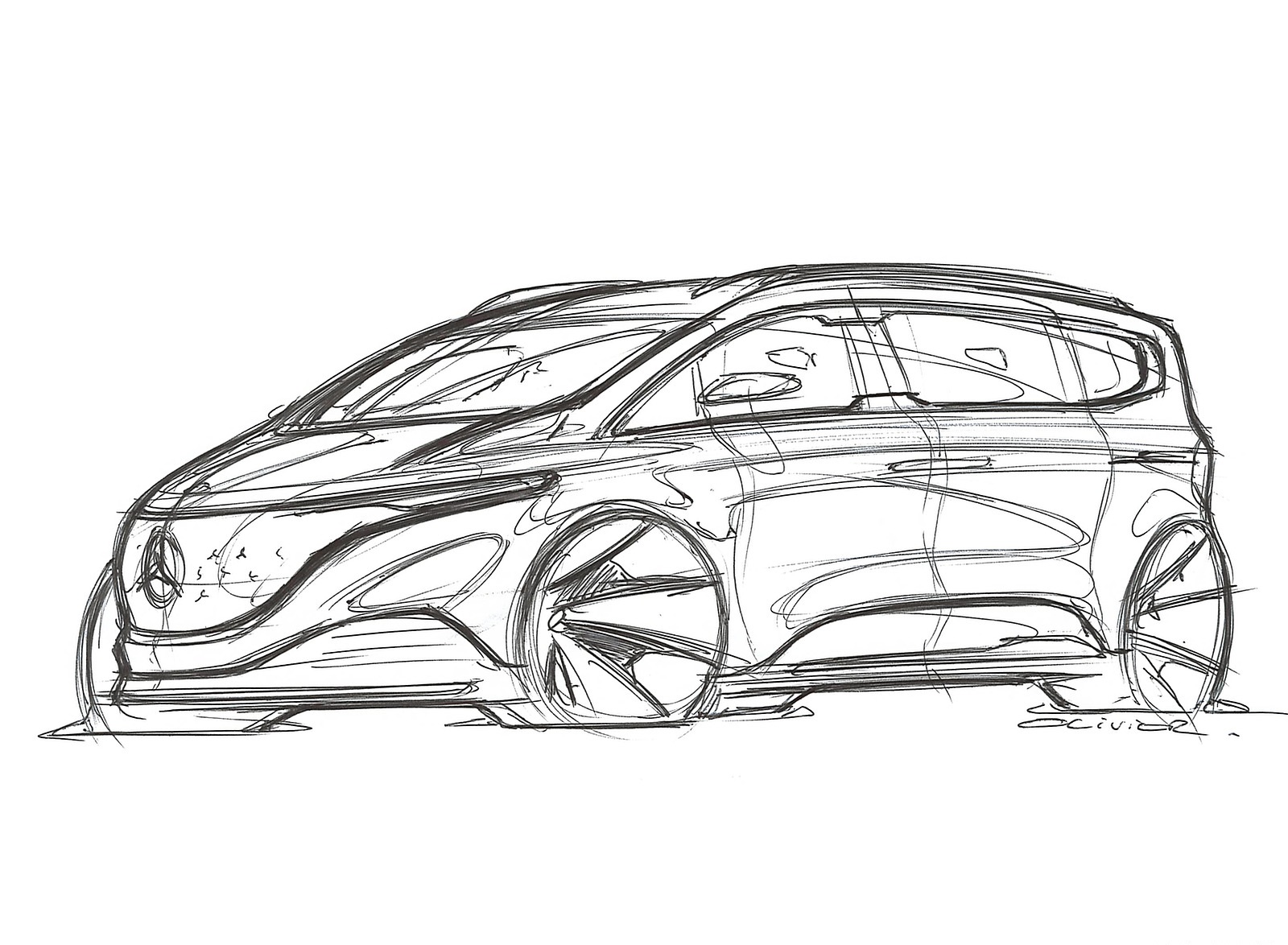 2021 Mercedes-Benz EQT Concept Design Sketch Wallpapers #48 of 50