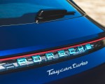 2022 Porsche Taycan Turbo Cross Turismo (Color: Gentian Blue) Badge Wallpapers 150x120